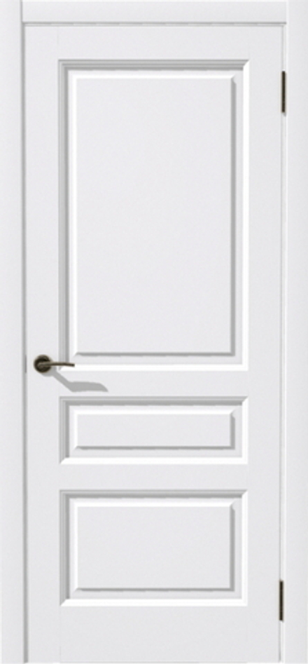 Межкомнатные двери ДУБРАВА "Пиано" ДГ SOFT TOUCH Белый