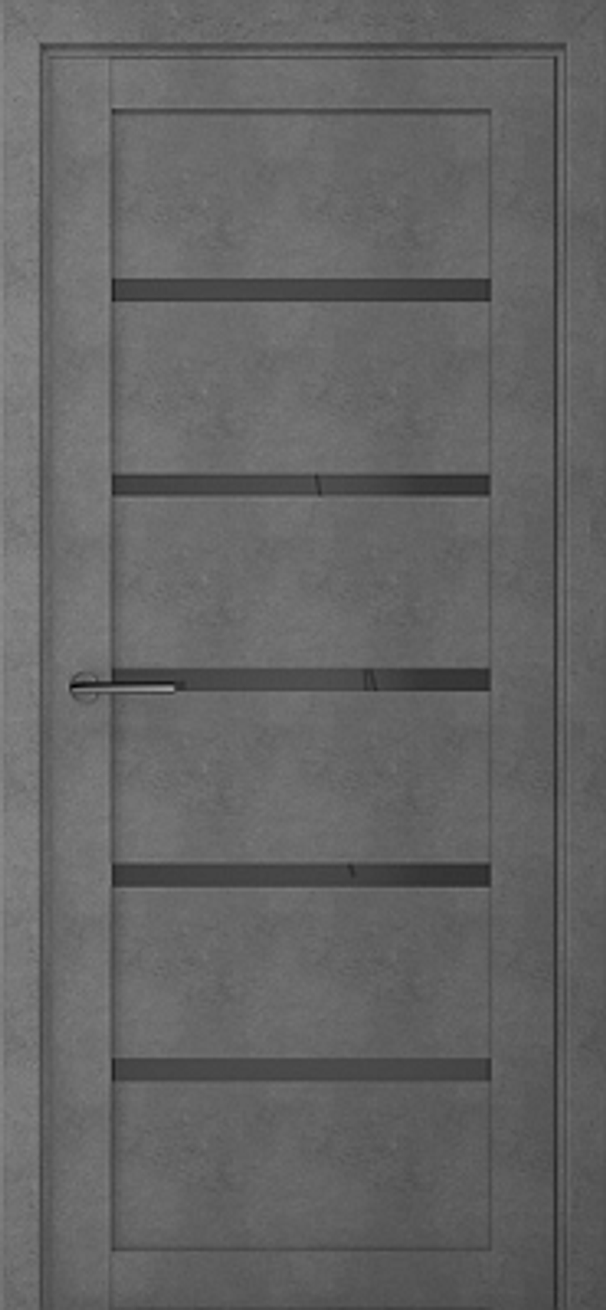 Межкомнатные двери ALBERO ВЕНА Бетон Темный/графит