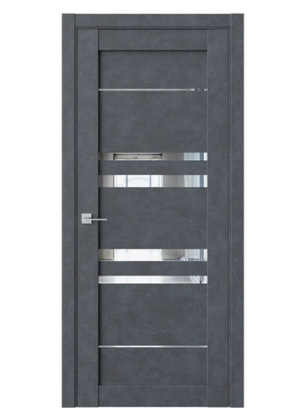 Двери WestStyle  "CZ 9 Бетон маренго/зеркало  ДО