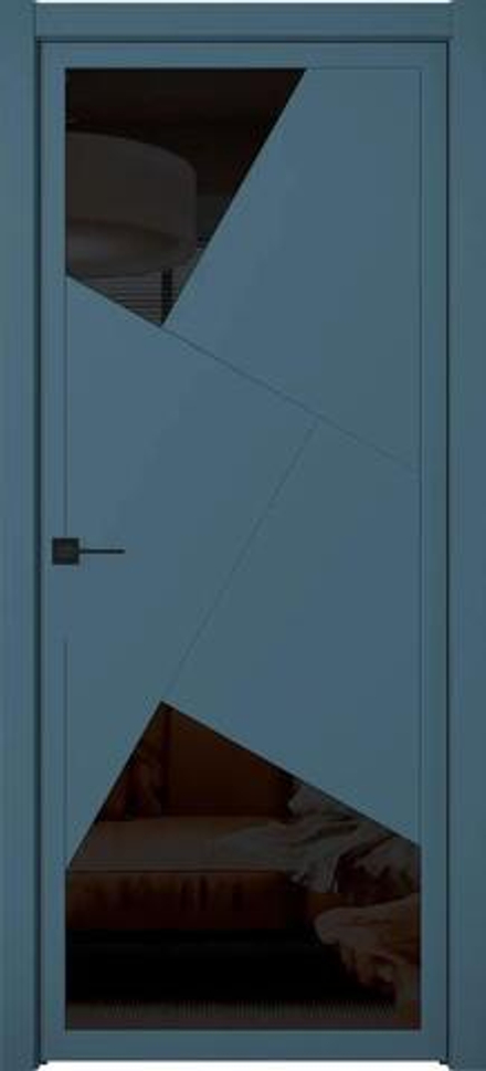 Двери Universe "Universe 7" (ДО) чёрное стекло