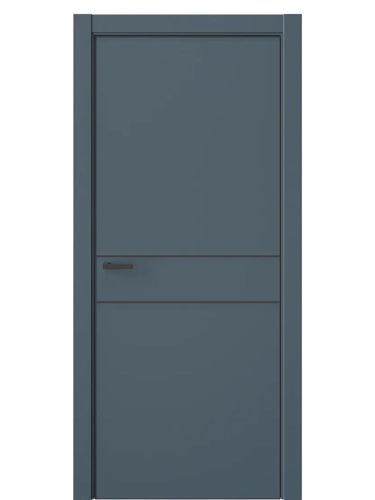 Двери WestStyle  "IN 20" Океанская Волна /алюм.кромка  ДГ