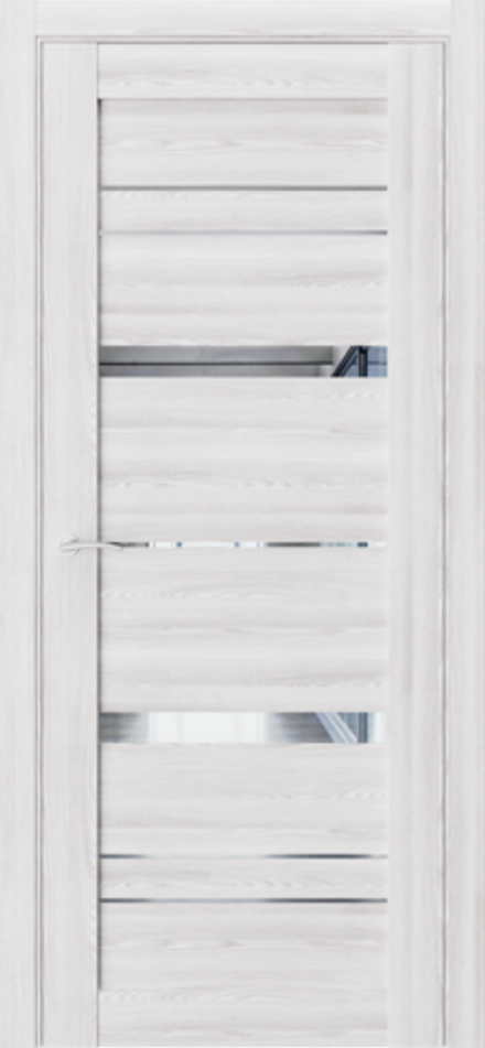 Межкомнатные двери WestStyle "QZ2" (CZ2) Клен айс/Зеркало ДО