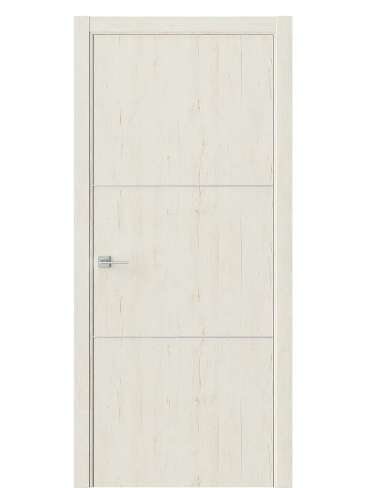 Двери WestStyle  "IN 26" Дуб Джентл /алюм.кромка ДГ