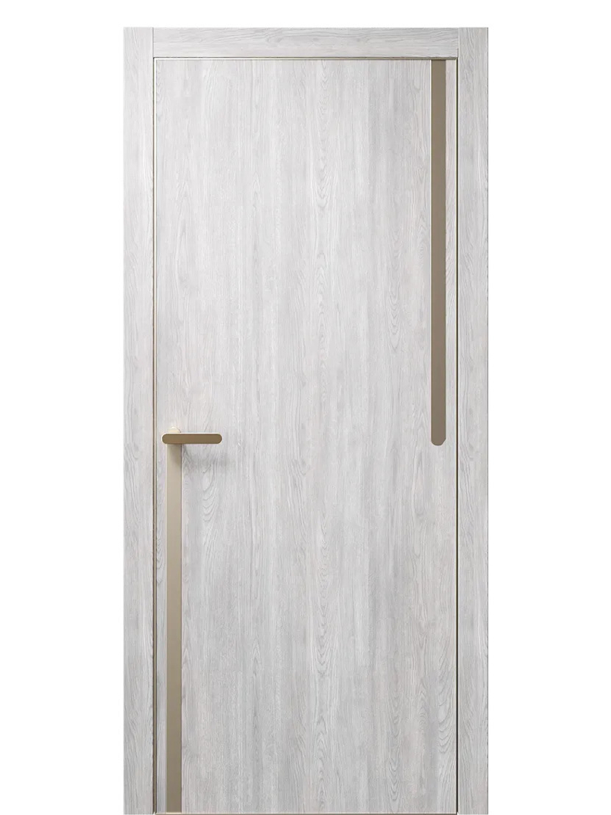 Двери WestStyle  "IN М2.3" Дуб Оксфорд /молдинг /алюм.кромка  ДГ