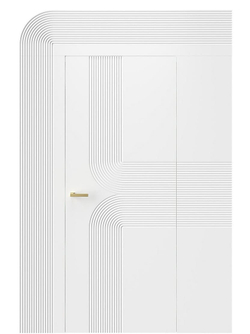 Двери WestStyle  Molis 1 RAL 9003 Белый ДГ