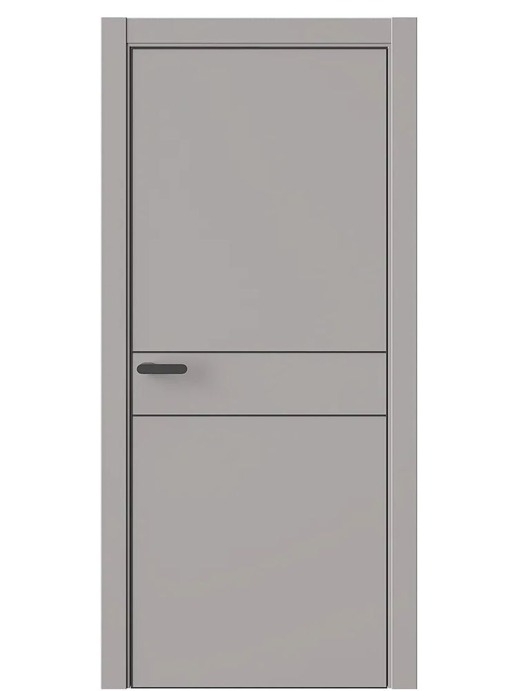 Двери WestStyle  "IN 20" Макиато /алюм.кромка  ДГ