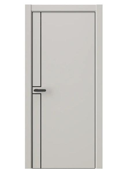 Двери WestStyle  "IN 42" Песчаный Рай /алюм.кромка  ДГ