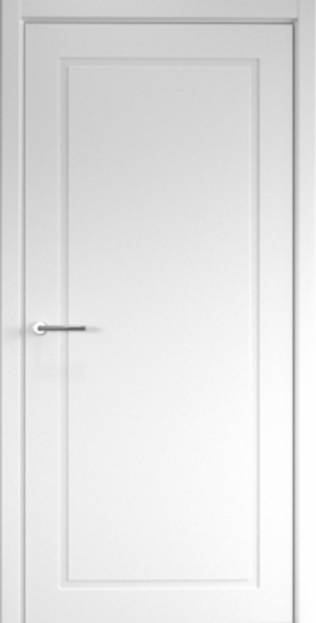 Двери ALBERO  "Нео-Классика-1" Эмаль защелка магнитная (ДГ)