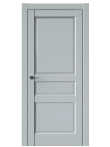 Двери WestStyle  LVT 5Е Платиновый Дым/ Графит Сатинат ДО