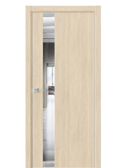 Двери WestStyle  "IN 2" Сенди /Зеркало /алюм.кромка  ДО