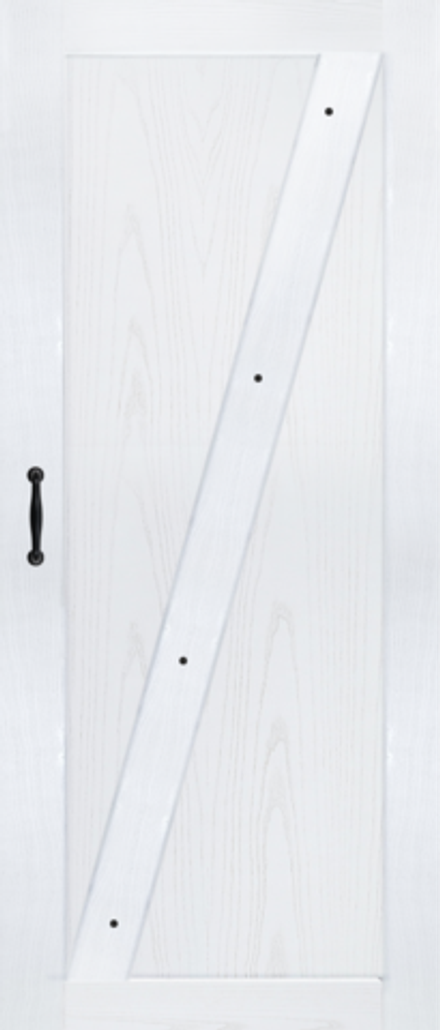 Межкомнатные двери SYNERGY "Скандинавия 1" Ясень снежный ДГ