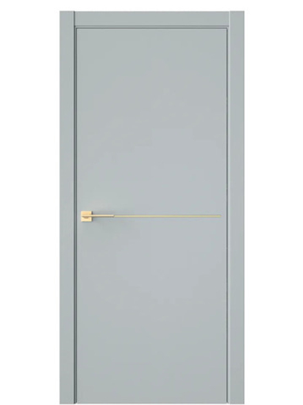 Двери WestStyle  MODERNO 39 Платиновый Дым /молдинг  ДГ