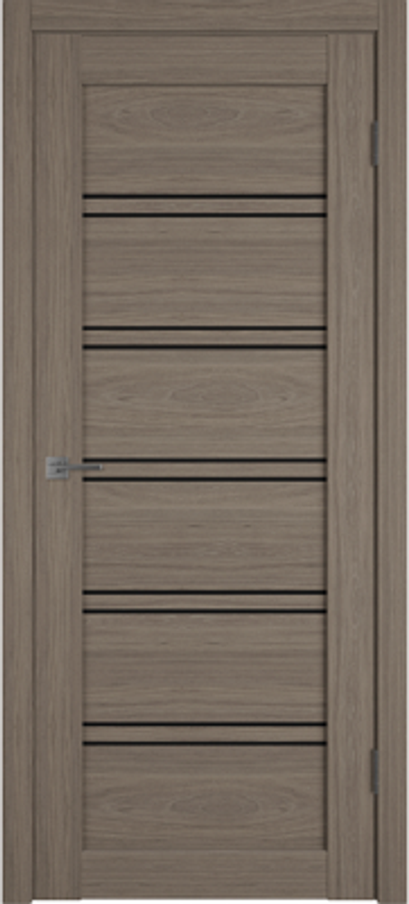 Межкомнатные двери ВФД GL Atum Pro X 28 Brun Oak/Black cloud (ДО)