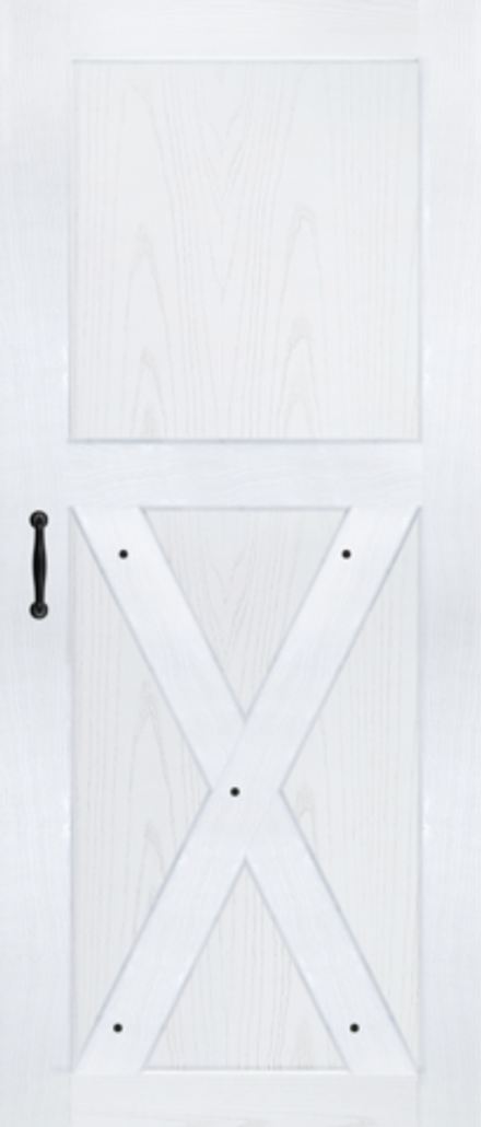 Межкомнатные двери SYNERGY "Скандинавия 2" Ясень снежный ДГ