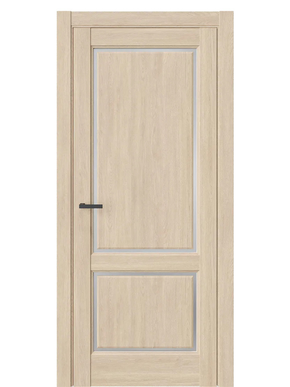 Двери WestStyle  LVT 3 Сенди/ Белое Сатинат ДО