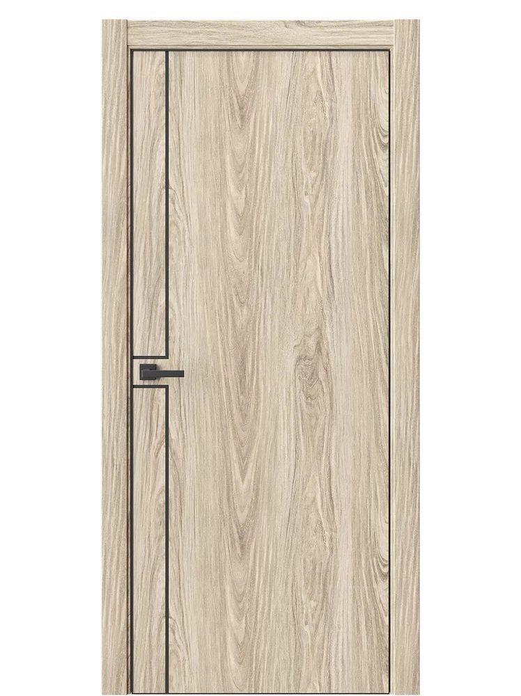 Двери WestStyle  "IN 42" Дуб Мюнстер /алюм.кромка  ДГ
