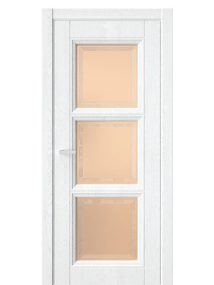 Двери WestStyle  Demiss 6  Дуб Винта / бронза сатинат ДО