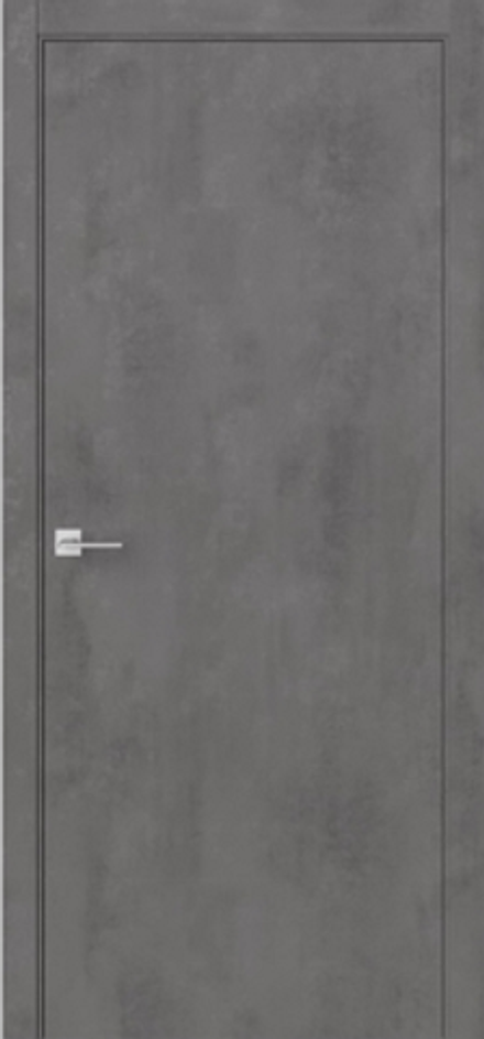 Межкомнатные двери WestStyle "ГЛАДКОЕ" Камень темный (ДГ)