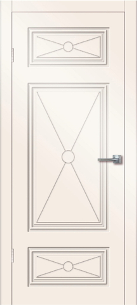 Межкомнатные двери ДВЕРНАЯ ЛИНИЯ "Прованс" Soft Белый бархат (ДГ)