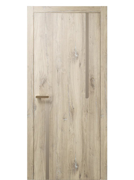 Двери WestStyle  "IN М2" Дуб Мехико /молдинг /алюм.кромка  ДГ