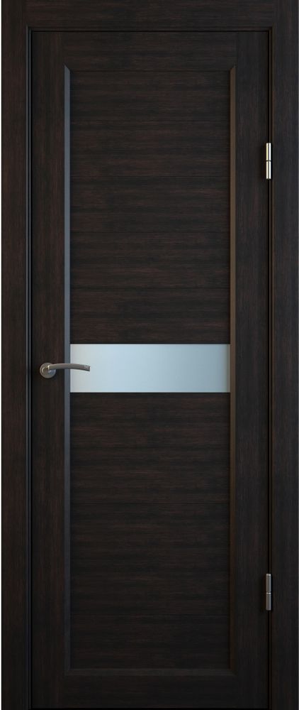 Межкомнатные двери MART DOORS С1 Венге/Сатинат (ДО)