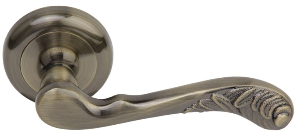 Дверные ручки pallini &quot;фоджа&quot; silver pal-08 ab цвет - античная бронза
