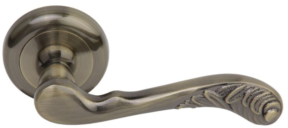 Дверные ручки pallini "фоджа" silver pal-08 ab цвет - античная бронза