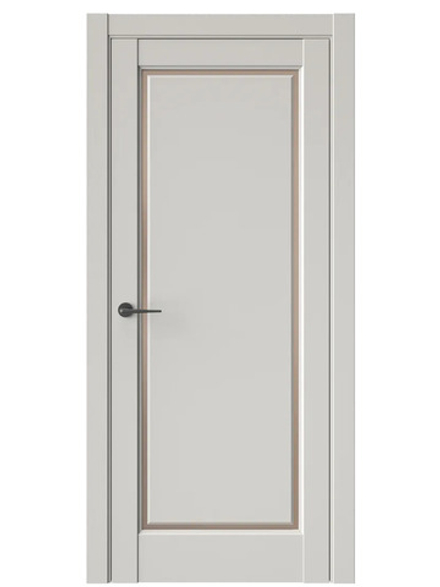 Двери WestStyle  LVT 1 Песчаный Рай/ Бронза Сатинат ДО