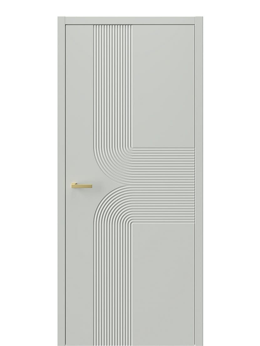 Двери WestStyle  Molis 1 без оформления RAL 7038 Серый ДГ