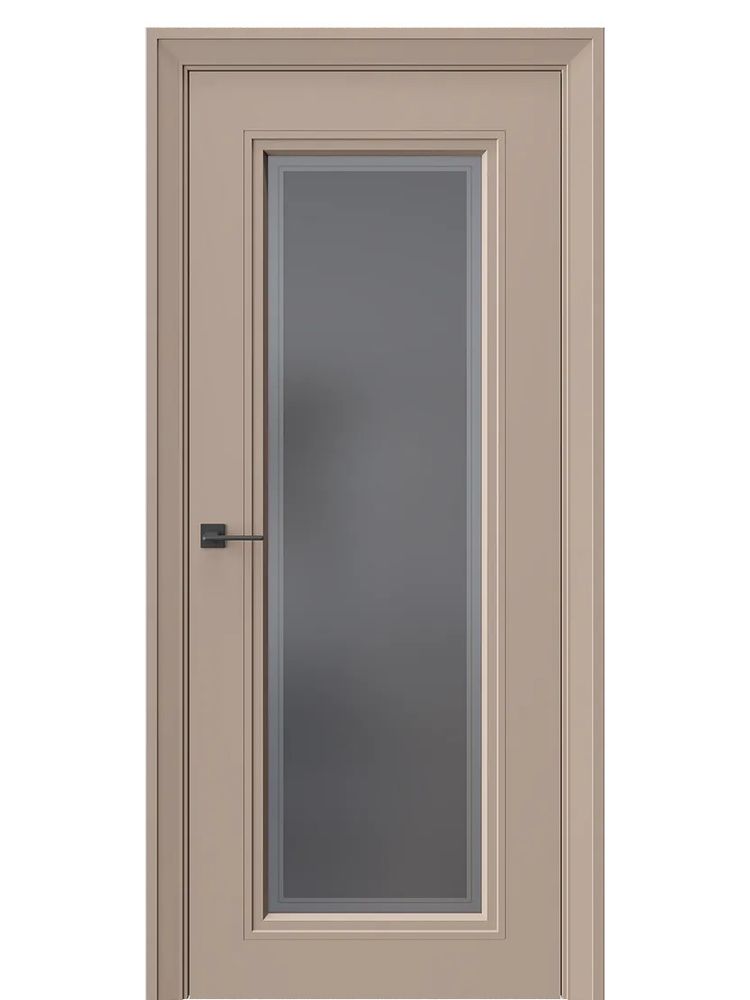 Двери WestStyle Eliss 2 Гляссе /графит сатинат  ДО