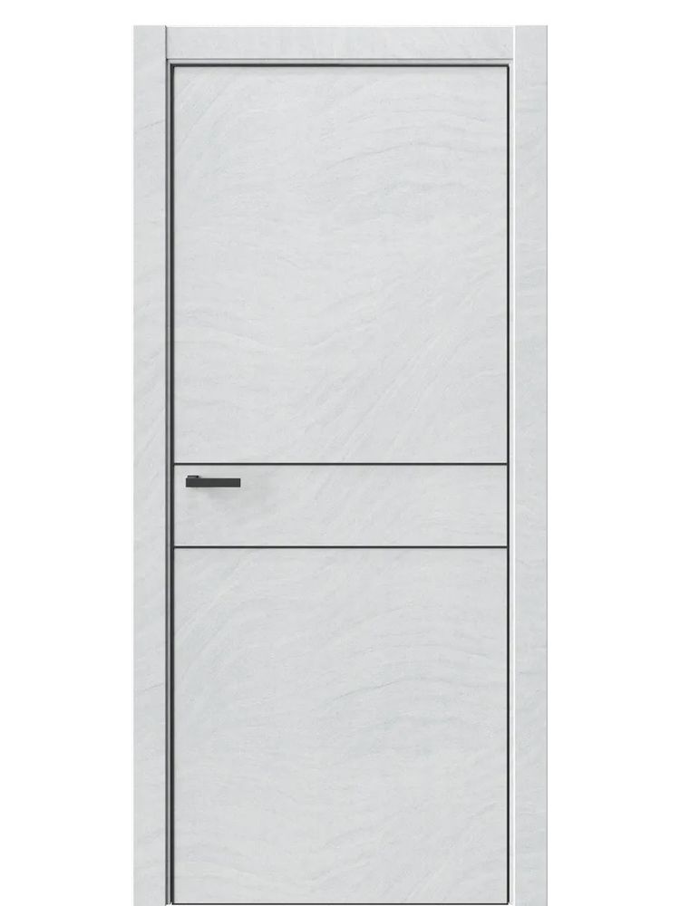 Двери WestStyle  "IN 20" Стоунлайн Лайт /алюм.кромка  ДГ