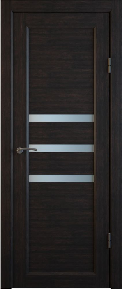 Межкомнатные двери MART DOORS В3 Венге/Сатинат (ДО)