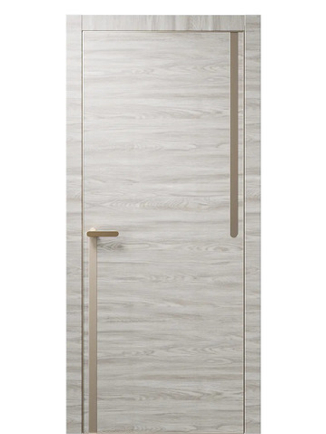 Двери WestStyle  "IN М2.3" Дуб Малибу Горизонт /молдинг /алюм.кромка  ДГ