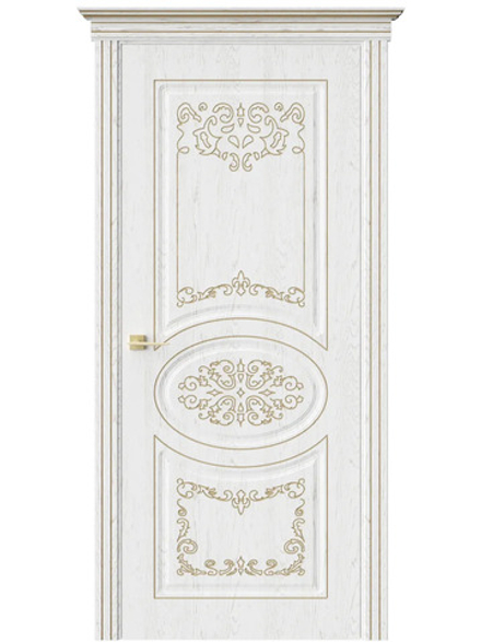 Двери WestStyle  Президент 1  Белый  ДГ