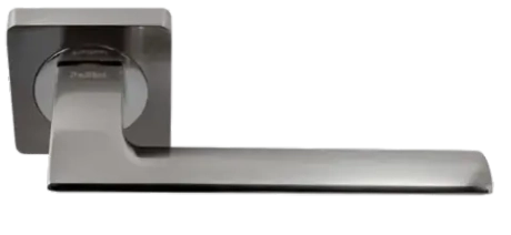 Дверные ручки pallini "прага" silver pal-107-s sn/cp цвет - матовый никель