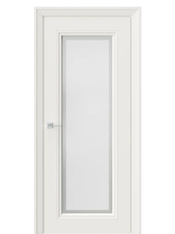 Двери WestStyle Eliss 2 RAL 9010 /белое сатинат  ДО