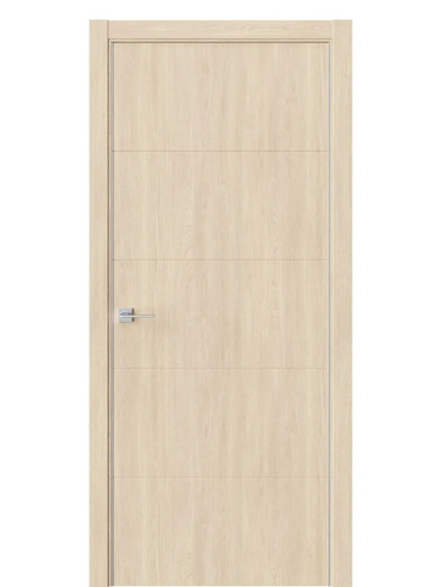 Двери WestStyle  "IN 10" Сенди /алюм.кромка  ДГ