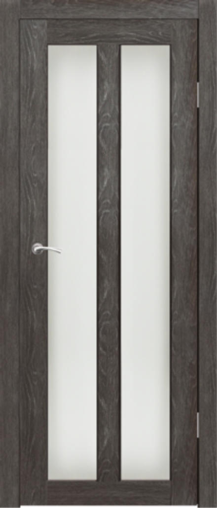 Межкомнатные двери SYNERGY "Орта" ДО Акация темная (Сатинат матовое)