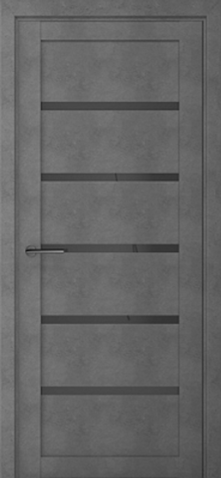Межкомнатные двери ALBERO ВЕНА Бетон Темный/графит