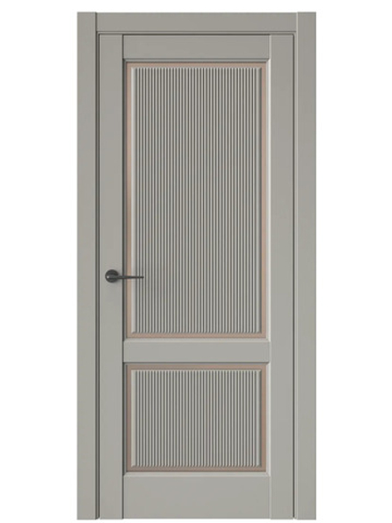 Двери WestStyle  LVT 3 FL Пустынное Золото/ Бронза Сатинат ДО