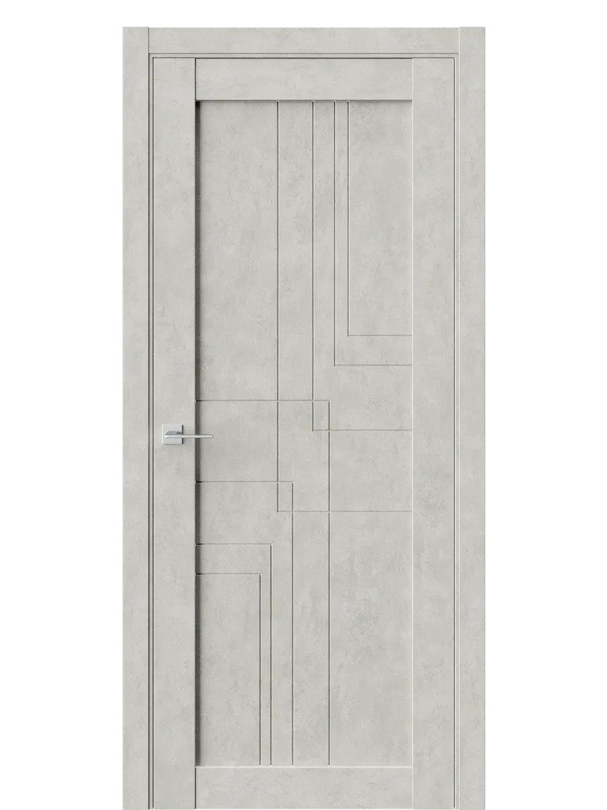 Двери WestStyle  NR1  Prime 8  Бетон Смоки ДГ