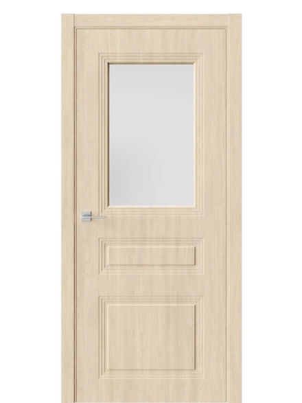 Двери WestStyle  Monte 8 Сенди /Белое Сатинат ДО