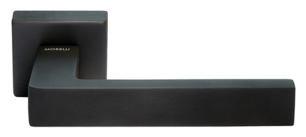 Дверные ручки MORELLI LUXURY HORIZONT BLACK Цвет - Матовая черная бронза