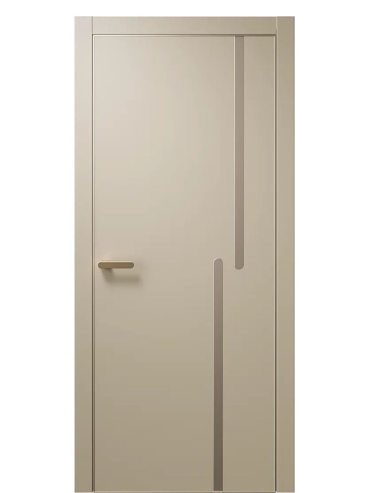 Двери WestStyle  "IN М2.1" Гляссе /молдинг /алюм.кромка  ДГ