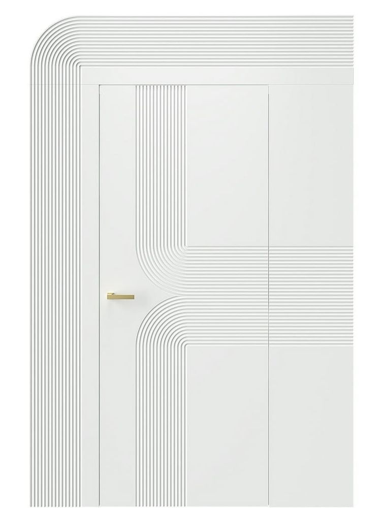 Двери WestStyle  Molis 1 RAL 7038 Серый ДГ