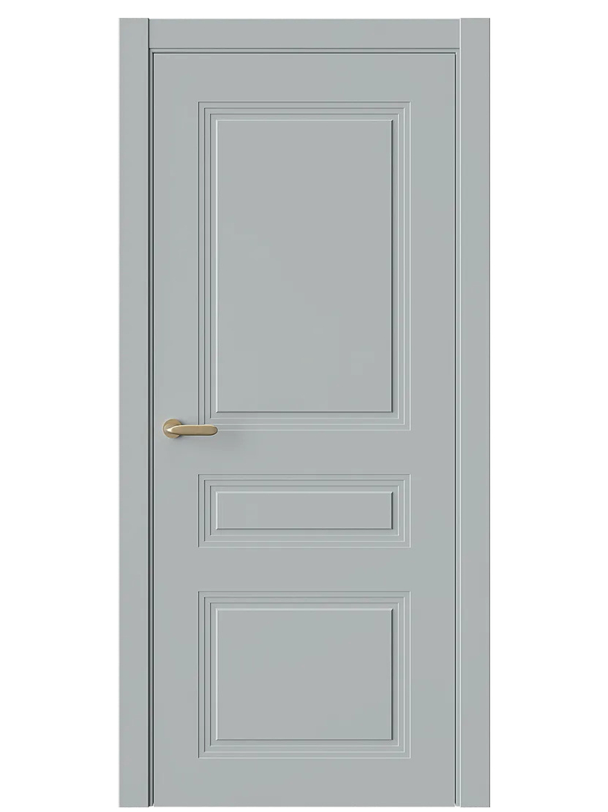 Двери WestStyle  Monte 7 Платиновый Дым ДГ