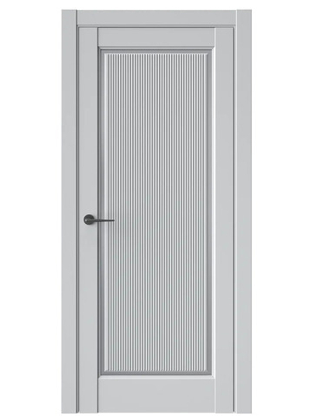 Двери WestStyle  LVT 1 FL Агатовое Сияние/ Графит Сатинат ДО