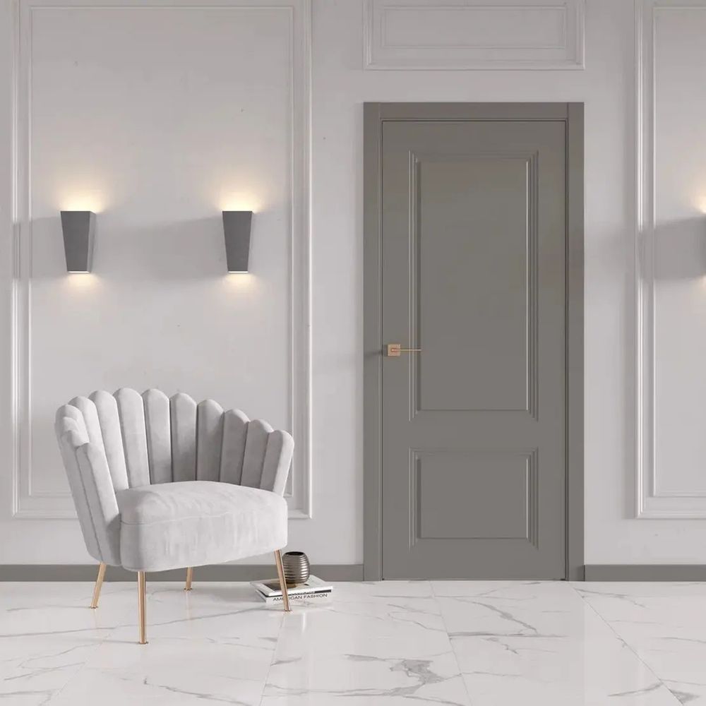 Двери WestStyle  Monte 3 Бетон Смоки ДГ