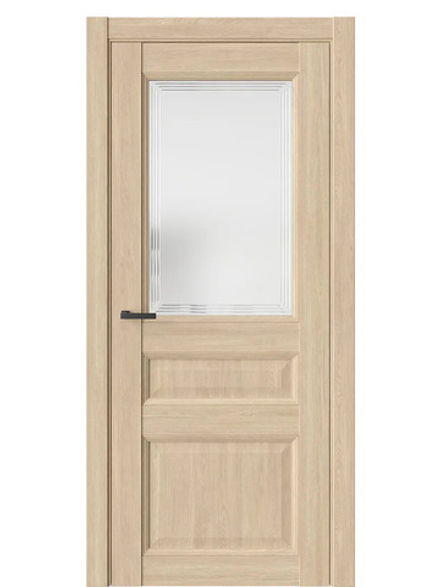 Двери WestStyle Enika 6 Сенди /Белое Сатинат  ДО