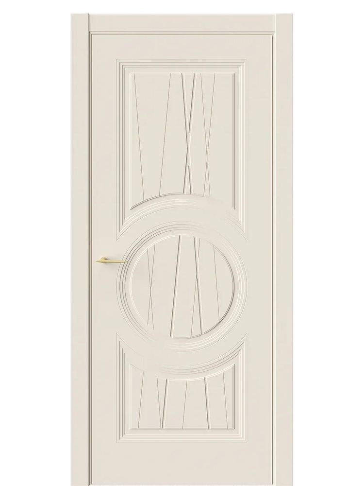 Межкомнатные двери WestStyle OB9V RAL Тон ванильный  ДГ